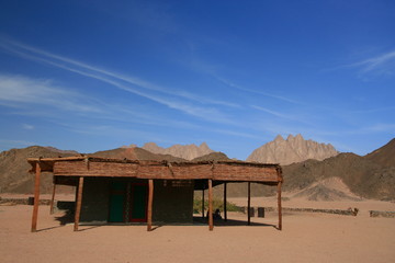 bedouin shack