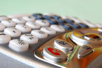 Smartphone - Detail of the keyboard