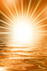 Beautiful sunset