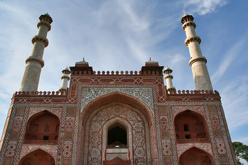 Obraz premium Mosque in Taj Mahal