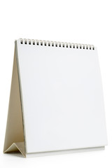 a blank calendar or table chart on white