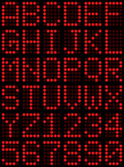 Alphabet and numbers