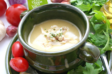 erbsensuppe mit huhn