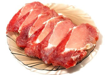 Meat for cutting.