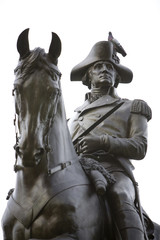 An equastrian statue of General George Washington - 9168211