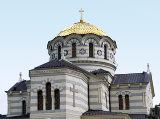 Obraz premium A big bright church