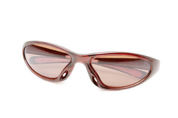 Fototapeta premium Sunglasses isolated over white background