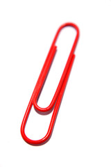 Red paper-clip