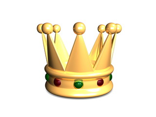 3d image, Royal crown