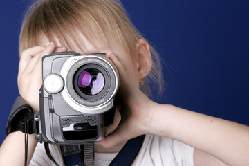 girl shoot home video