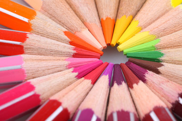 Naklejka premium colored pencils