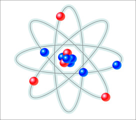 atom vector illustration