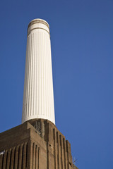 Power Station Chimney Stack
