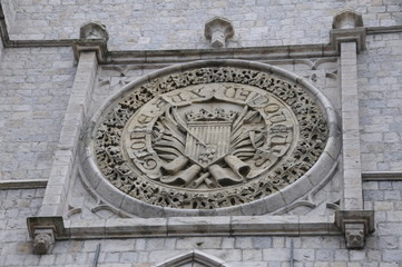 DETAIL FACADE BEFFROI DOUAI