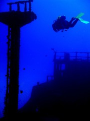 Buceador en Mauricio, Hanoi Toi