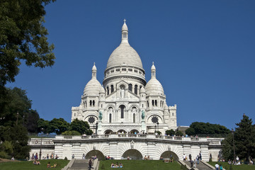 Fototapeta premium Bazylika Montmartre - Paryż