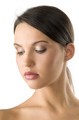 Obraz premium formal beauty portrait of a young and very nice brunette