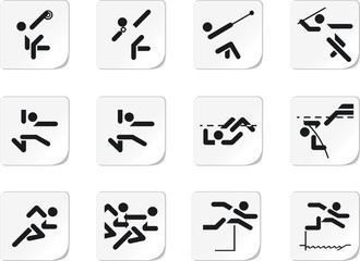 Set on sports subjects. Similar works are in my galleries
