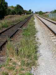 Obraz premium Bahndamm