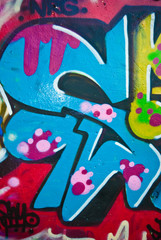 Close up Graffiti