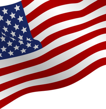 Flag of the USA.