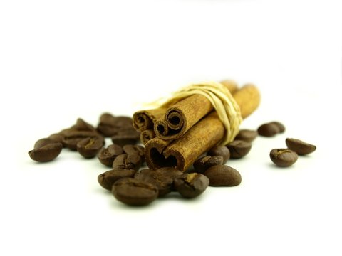 Cinnamon and coffee