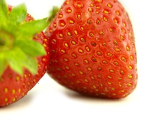 Strawberry in zoom