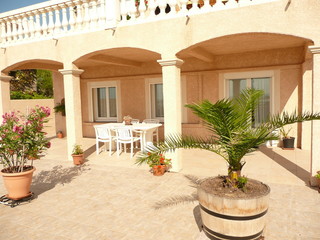 Fototapeta premium Terrasse front de mer Méditerranée France