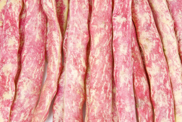 Romano Beans in Pods