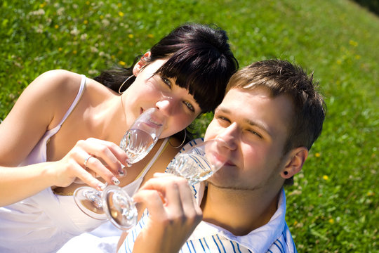 Romantisches Picknick