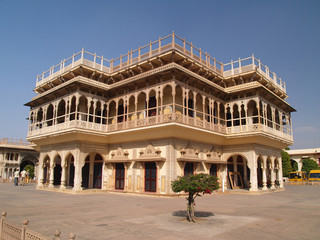 Fototapeta na wymiar Amber Fort w Jaipur, Indie