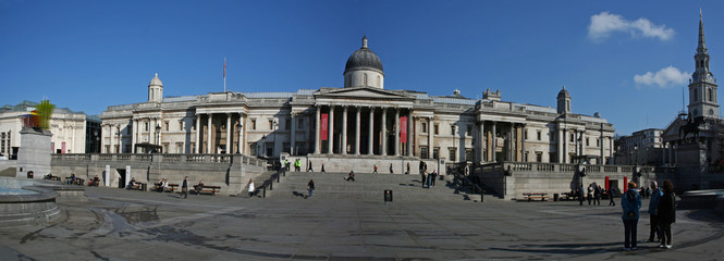 Trafalgar Square à Londres
