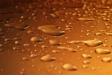 abstract water drops