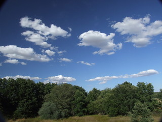 paisaje de nubes