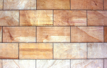 Tile blackground from polished wall in various colors