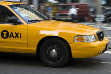 Fototapeta na wymiar New York Taxi