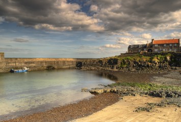 Craster harbour