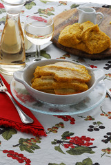 Polenta alla comasca - Antipasti Lombardia