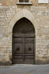 Old ornated door