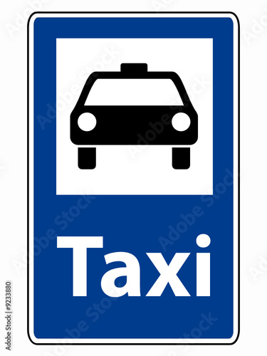 Taxi schild