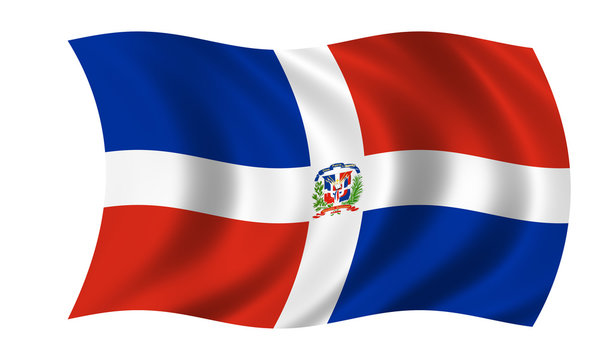 dominikanische republik fahne dominican republic flag