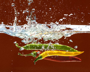 Hot Peppers in Water