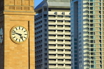 Fototapeta na wymiar Brisbane Clock Tower
