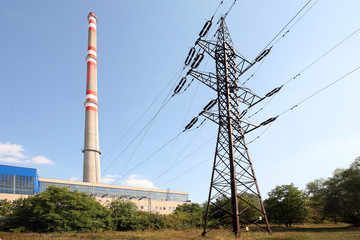 Obraz premium Transmission tower