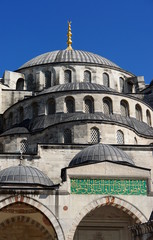 Fototapeta na wymiar mosquee bleu, istambul