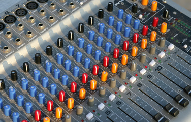 Mixer Audio-Luci