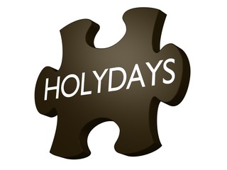 holydays puzzle