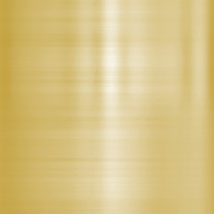very finely brushed gold metal background texture