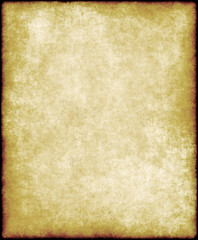 large old paper or parchment with grungy edges