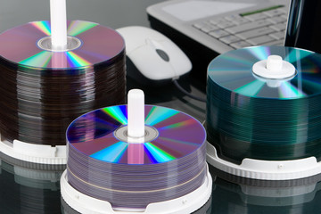 Arranged DVDs